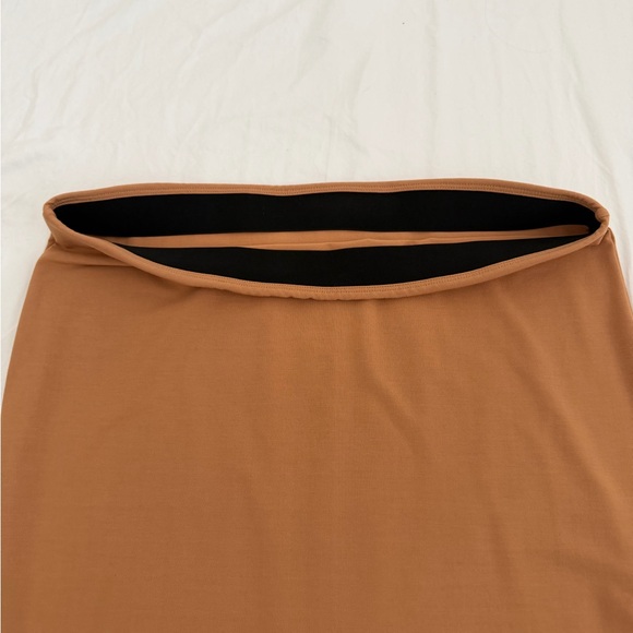 Hatch The Body Camel Maternity Women's Skirt - Picture 2 of 3